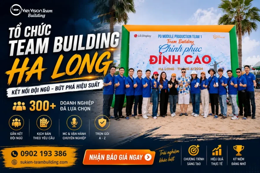 Công ty tổ chức chương trình team building tại Vinpearl Hạ Long: IC Community | Cuộc đua kỳ thú