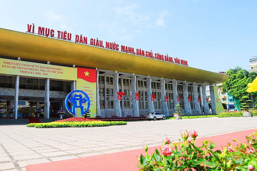Cung Văn Hóa Hữu Nghị Việt Xô điểm tổ chức triển khai sự khiếu nại Thành Phố Hà Nội.