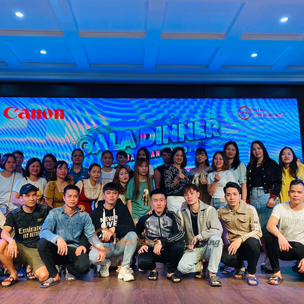 Hình Ảnh Chương Trình Du Lịch & Tổ Chức Gala Dinner Canon – KCN Quế Võ