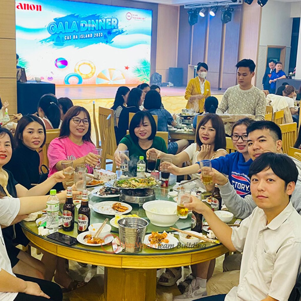 Hình Ảnh Chương Trình Du Lịch & Tổ Chức Gala Dinner Canon – KCN Quế Võ