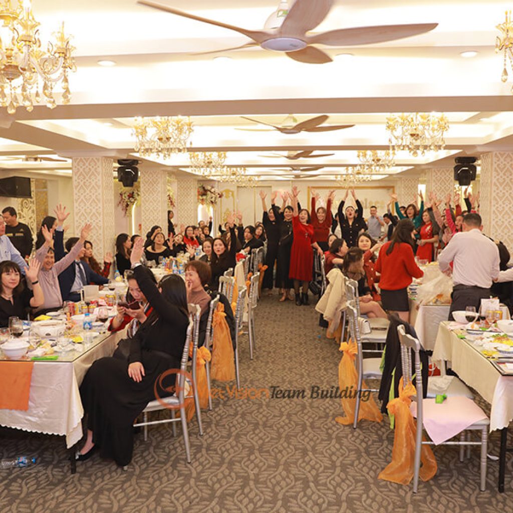 Hình Ảnh Chương Trình Tiệc Tất Niên (Year End Party) Nhà Sách Tân Việt - Năm Mới Tư Duy Mới (1)