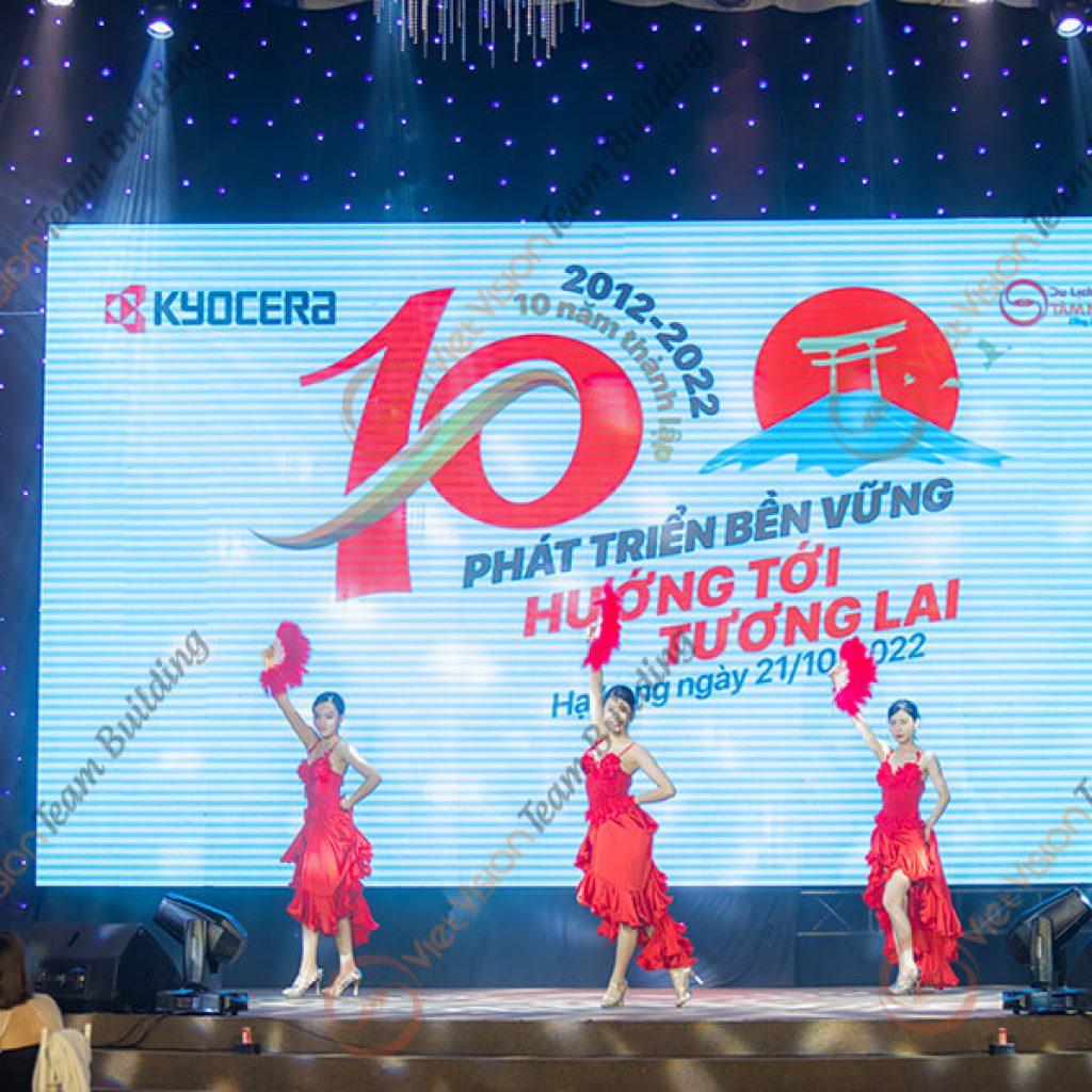 Hình Ảnh Tổ Chức Team Building & Gala Dinner - Kyocera Phát Triển Bền Vững – Hướng Tới Tương Lai
