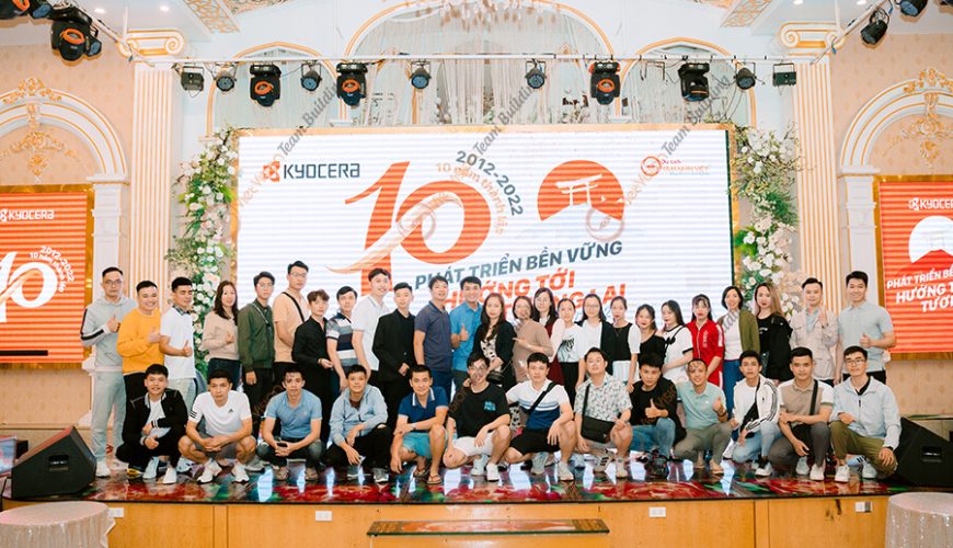 Hình Ảnh Tổ Chức Team Building & Gala Dinner - Kyocera Phát Triển Bền Vững – Hướng Tới Tương Lai (4)