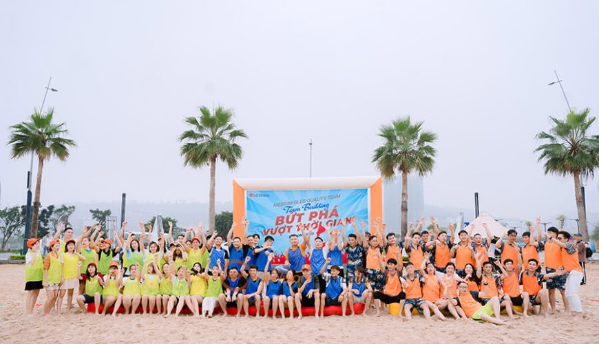 Hình Ảnh Tổ Chức Team Building & Gala Dinner LG Medium Oled QA Team - Bứt Phá Vượt Thời Gian 2023 (2)
