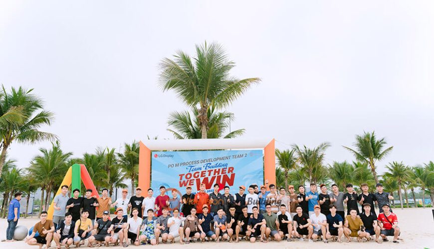 Hình Ảnh Tổ Chức Team Building & Gala Dinner LG PO M Process Development Team - Together We Win (3)