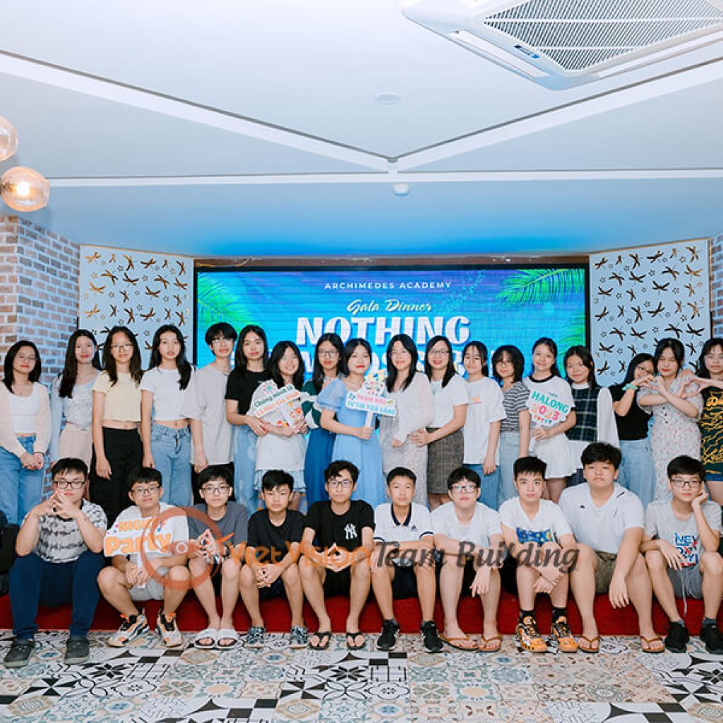 Hình Ảnh Tổ Chức Team Building & Gala Dinner tại Hạ Long Lớp 8A1 – Trường THCS Archimedes Academy