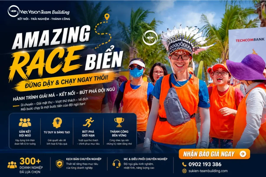 Tổ chức chương trình team building Amazing Race