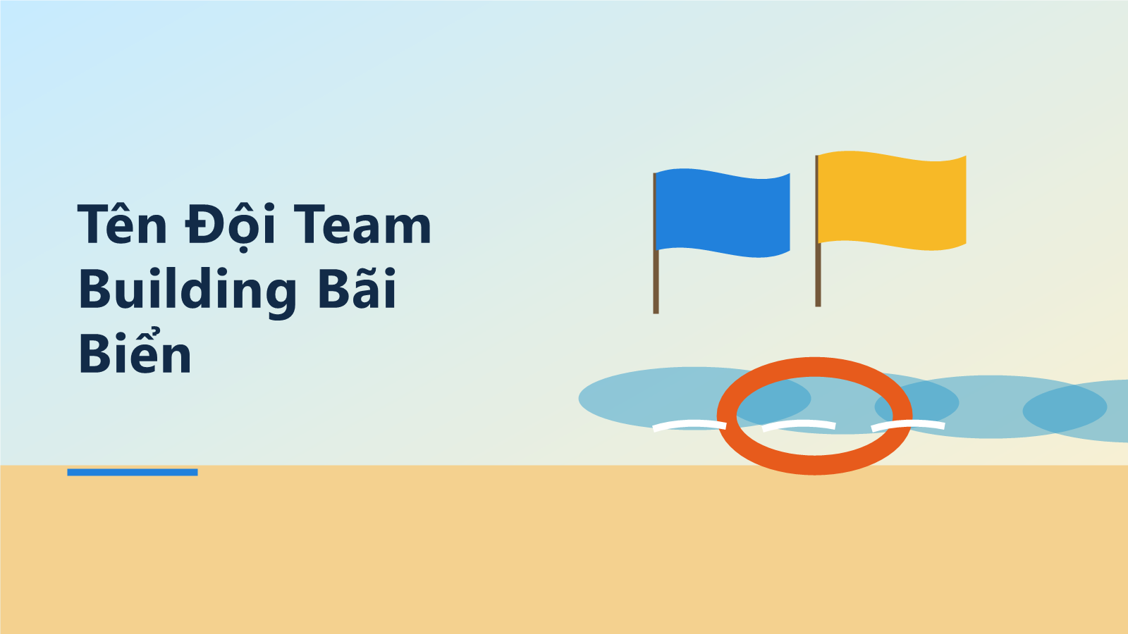 Tên Đội Team Building Bãi Biển