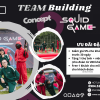 Tổ Chức Team Building Squid Game - Trò Chơi Con Mực Chuyên Nghiệp