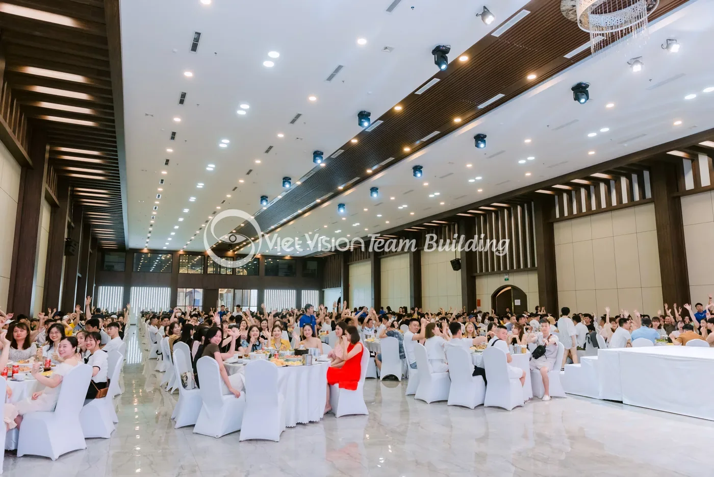 Không gian khán phòng cần sẵn sàng trước phần phát biểu