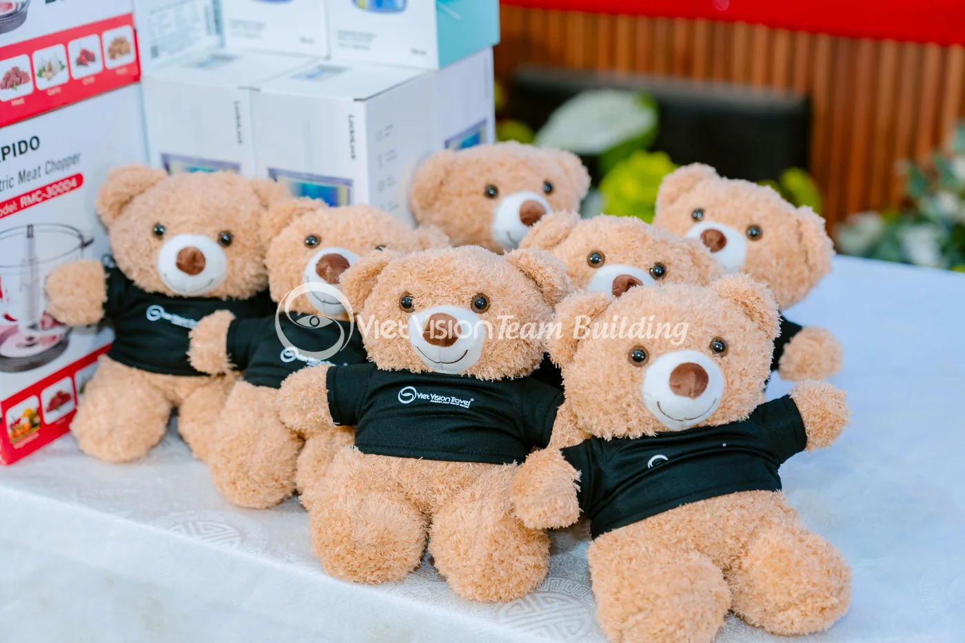 Khu vực quà tặng tại gala dinner