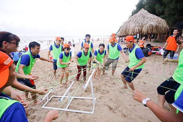 Trò chơi Teambuilding hấp dẫn, vui nhộn