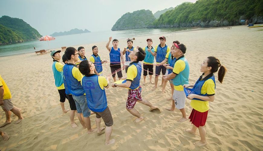 Điều cần chú ý khi tham gia chơi team building