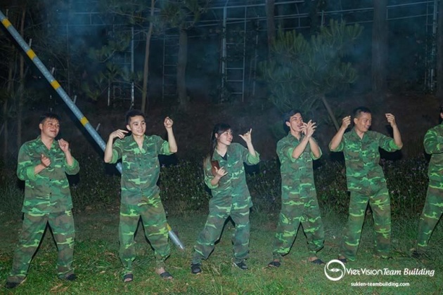 Công ty tổ chức chương trình team building quân đội uy tín tại Hà Nội