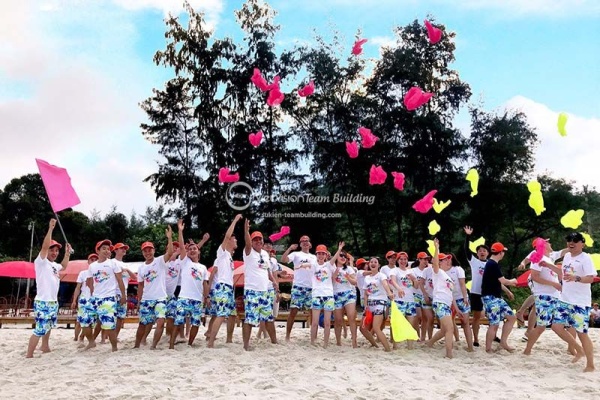 Công ty tổ chức chương trình team building tại Quan Lạn: LG Display