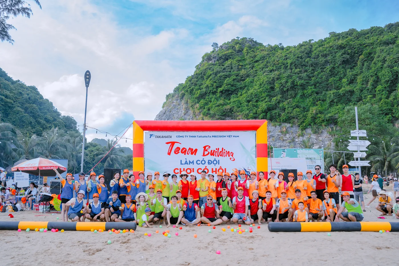 Chương trình team building do Viet Vision Travel tổ chức