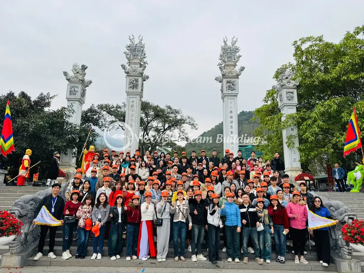 Ảnh đoàn Canon Việt Nam trong chương trình company trip