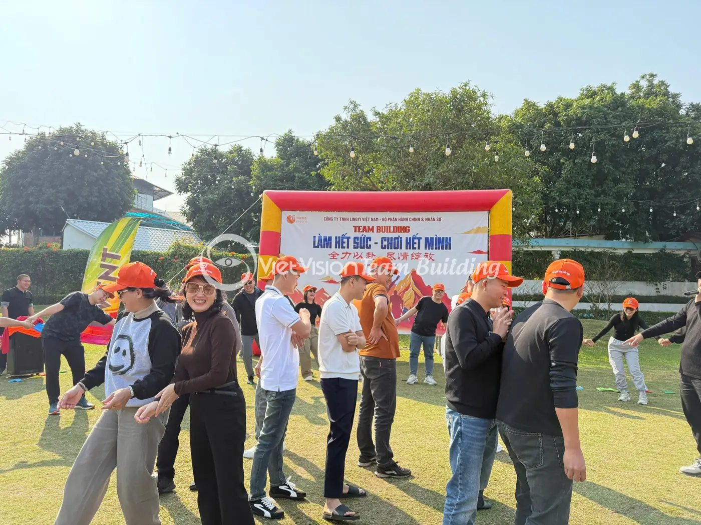 kịch bản team building Squid Game có block chuyển trạm và điều phối đội chơi