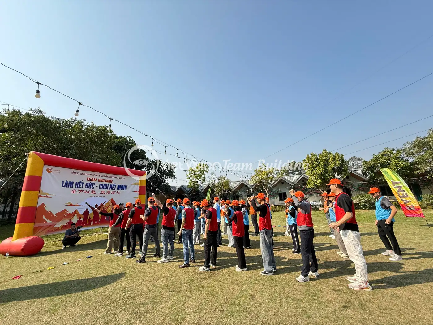 kịch bản team building Squid Game với phần phổ biến luật chơi trước thử thách