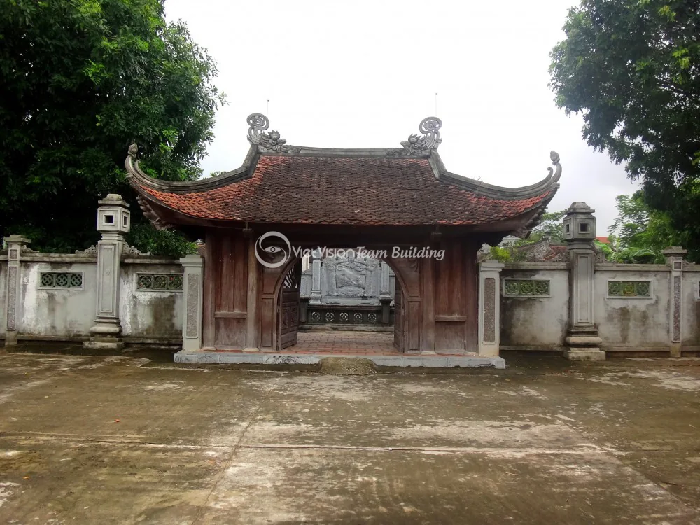 Kiến trúc đền ở Hoa Lư