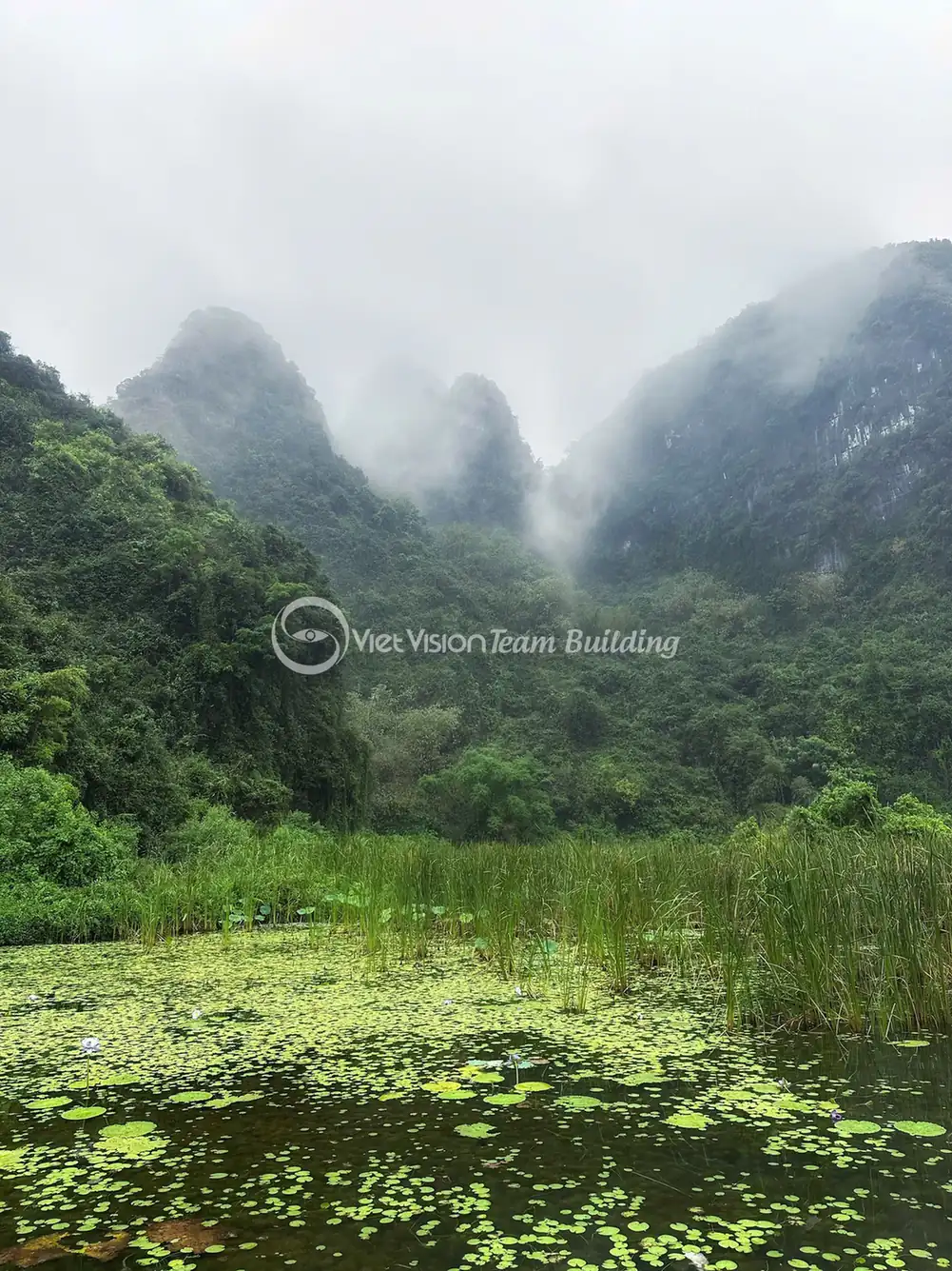 Không gian thiên nhiên phù hợp cho tuyến mini Amazing Race ngắn