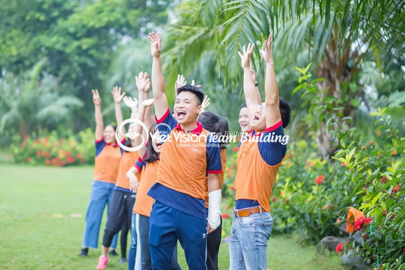 Khoảnh khắc đội nhóm trong chương trình Viet Vision Khoảnh khắc đội nhóm trong chương trình Viet Vision