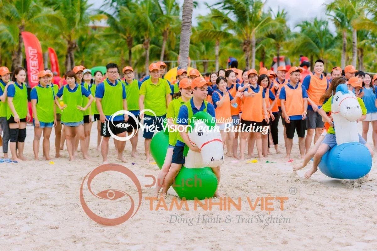 Teambuilding bãi biển Vũng Tàu sôi động dành cho đoàn doanh nghiệp từ TP.HCM Teambuilding bãi biển Vũng Tàu sôi động dành cho đoàn doanh nghiệp từ TP.HCM