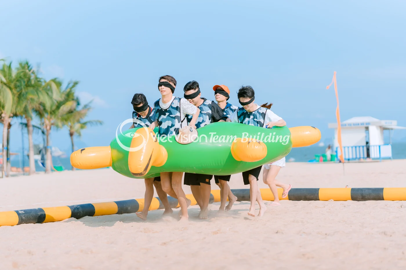 Game team building bãi biển Hạ Long nên chọn luật ngắn khi kết hợp Sun World