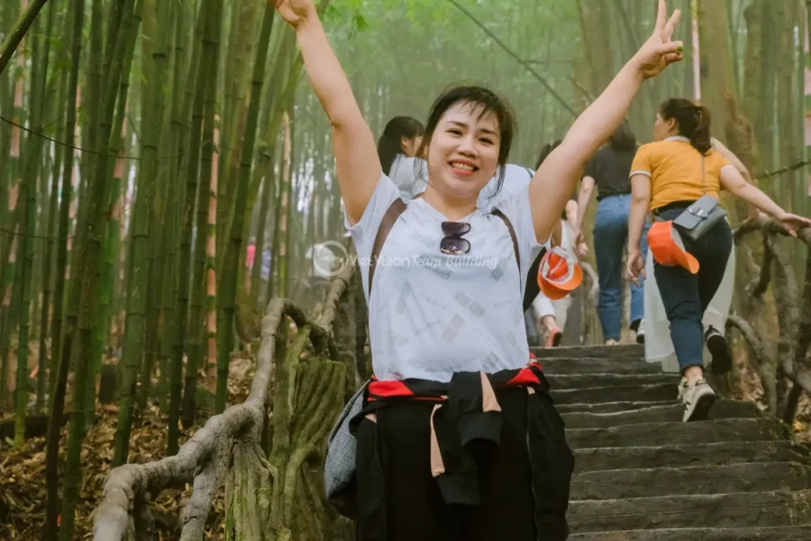 team building Tam Đảo trong không gian núi rừng