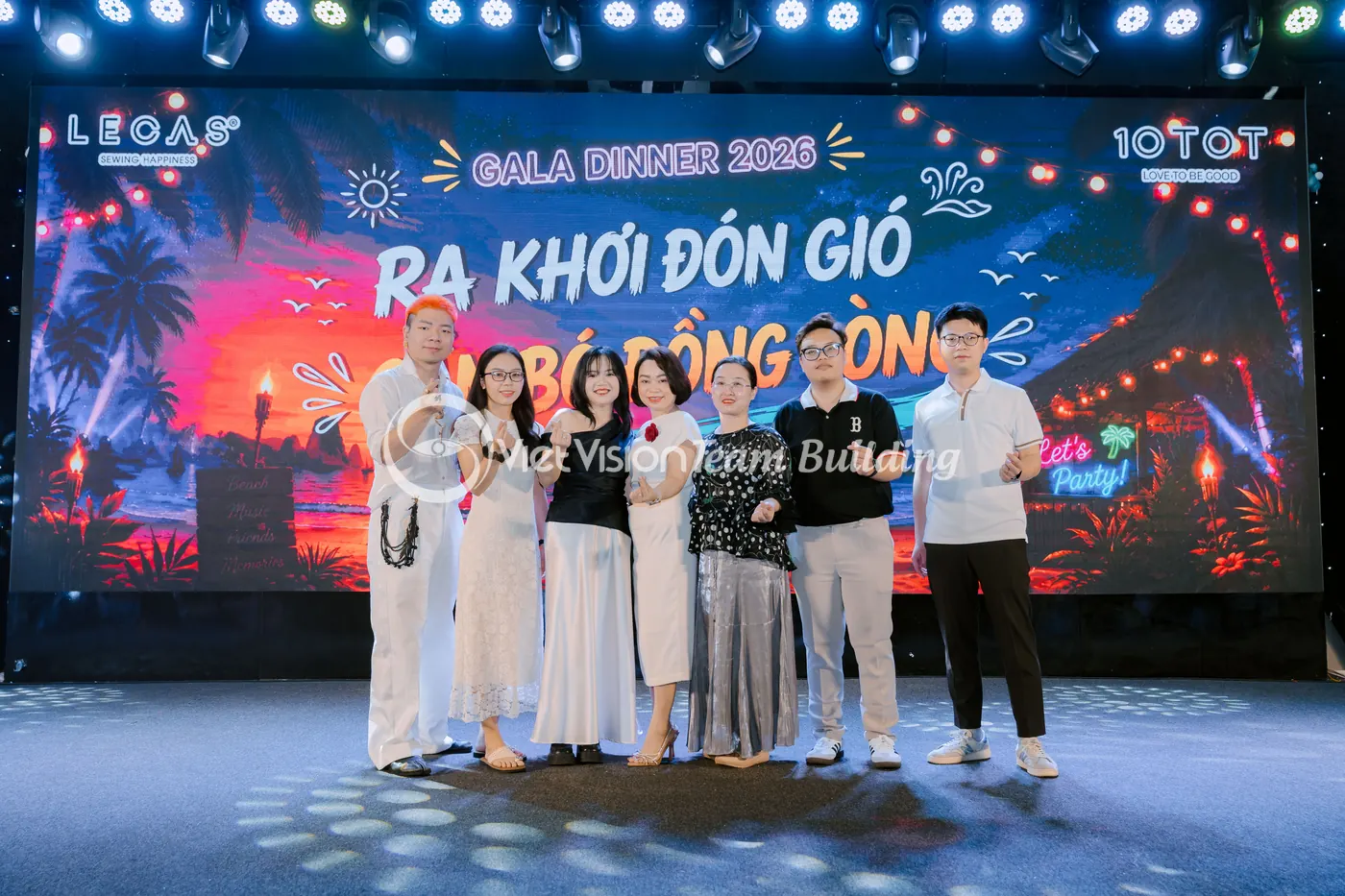 Đội ngũ phối hợp theo trình tự sự kiện