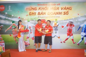 Tổ chức chương trình kick off chuyên nghiệp: Coca cola | Hứng khởi mùa vàng, ghi bàn doanh số