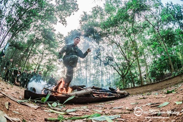 Tổ chức chương trình team building quân đội tại khu sinh thái Thiên Phú Lâm
