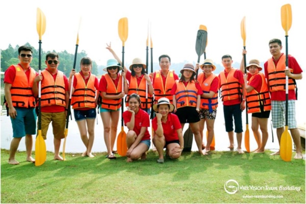 Tổ chức chương trình team building tại Flamingo Đại Lải Resort uy tín