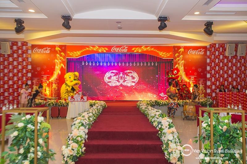 Tổ chức sự kiện Coca Cola - Window Kick Off Tết 2019