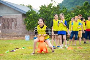 Tổ chức team building cho trẻ em tại Làng Sỏi Resort - Lớp 7Q2 THCS Lý Thái Tổ | We Are Family