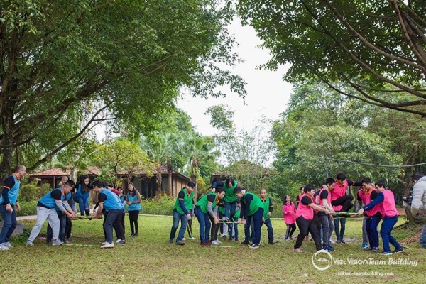 Tổ chức chương trình team building kết hợp du xuân tại Thảo Viên Resort