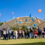 Dịch vụ tổ chức team building & gala dinner tại Flamingo Đại Lải Resort: Lubrication Solution Kyodo Yushi