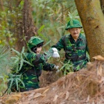 Tổ chức team building quân đội tại Khu du lịch sinh thái Thiên Phú Lâm: Fujitsu | Thay đổi để thành công