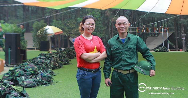 Tổ chức team building quân đội tại Bản Rõm chuyên nghiệp, uy tín