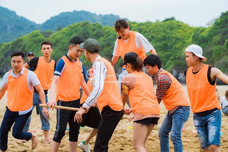 Công ty tổ chức Team Building tại Cát Bà chuyên nghiệp, uy tín - LG Display NY Panel Gib | Kết sức mạnh - Nối thành công