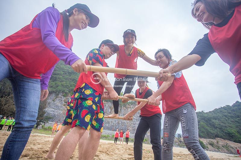 công ty tổ chức team building tại Cát Bà chuyên nghiệp: LG NY Panel GIB | Kết sức mạnh, nối thành công