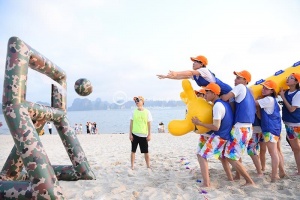 Tổ chức team building tại Hạ Long chuyên nghiệp, uy tín: LG Display NY PO Quality | Vượt Gian Nan, Đập Tan Thách Thức