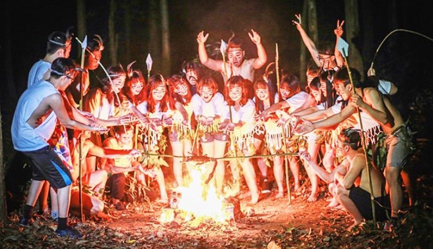 to chuc teambuilding buoi toi