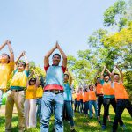 Trò chơi team building ngoài trời