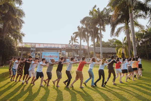 tổ chức teambuilding tại asean resort 2 ngày 1 đêm