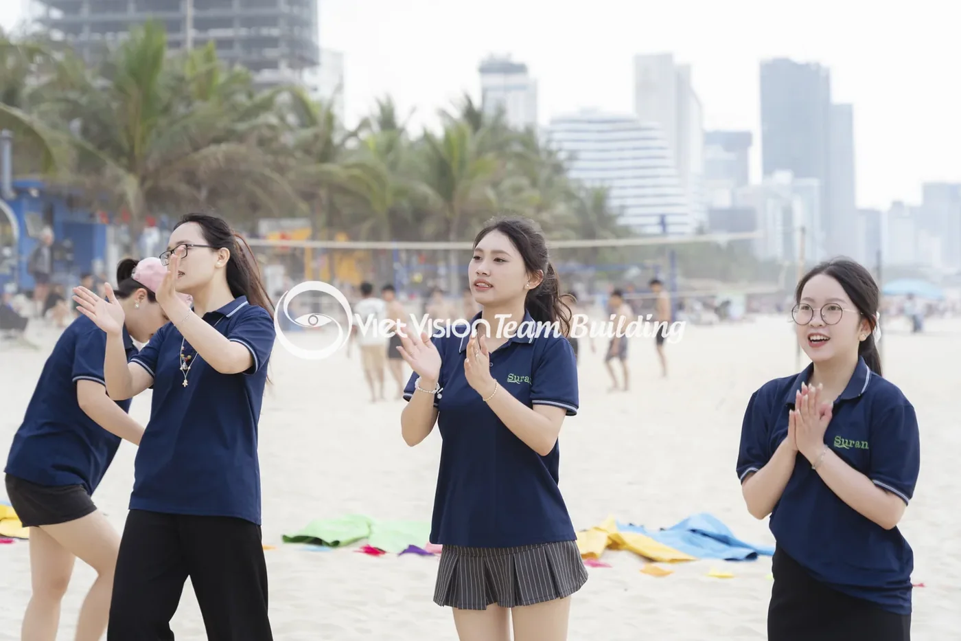 Khu vực thi đấu ngoài trời của đoàn doanh nghiệp Khu vực thi đấu ngoài trời của đoàn doanh nghiệp