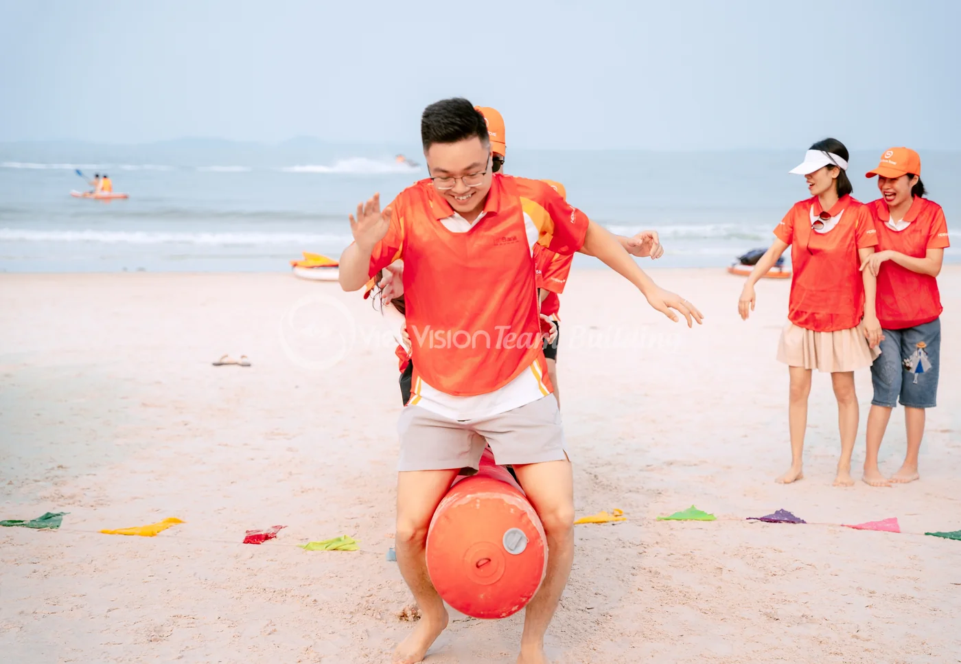 Khoảnh khắc cao trào của người chơi trong ý tưởng tổ chức team building